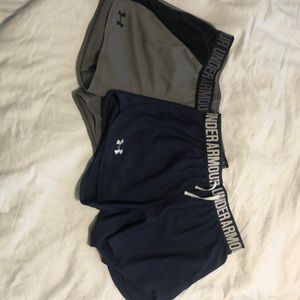 2 set adult small under armor shorts